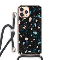 Terrazzo N°11: iPhone 11 Pro Transparant Hoesje met koord