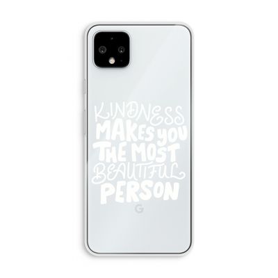 The prettiest: Pixel 4 XL Transparant Hoesje