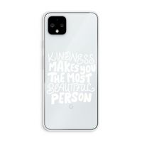 The prettiest: Pixel 4 XL Transparant Hoesje