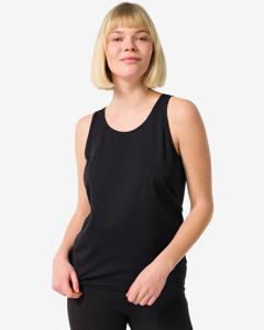HEMA Dames Naadloos Sportsinglet Zwart (zwart)