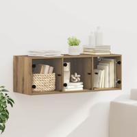 Wandkast Artisan Eiken 102 x 37 x 35 cm Bewerkt hout