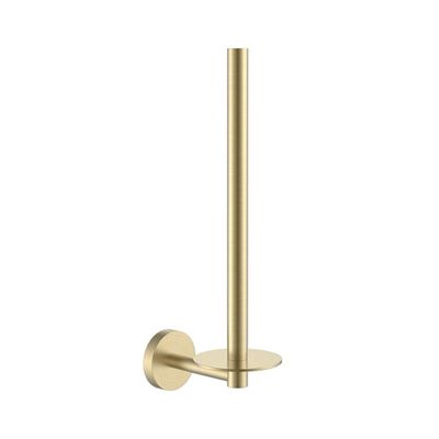 Reserve Wand Toiletrolhouder Sanilux Jessy Rond Goud Geborsteld