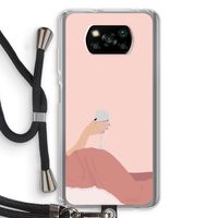 Wine: Xiaomi Poco X3 Pro Transparant Hoesje met koord