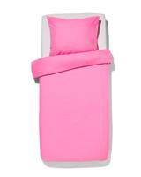 HEMA Dekbedovertrek 140x200/220cm zacht katoen felroze (felroze)