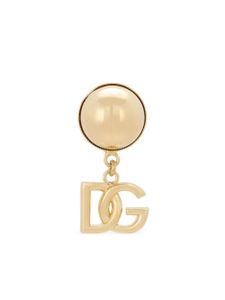 Dolce & Gabbana boucle d'oreille à pendentif logo