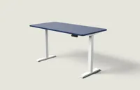 Desktronic HomeOne bureau Wit / Diepblauw / 160x80 cm