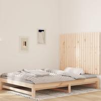 Wandhoofdbord 127,5x3x90 cm massief grenenhout