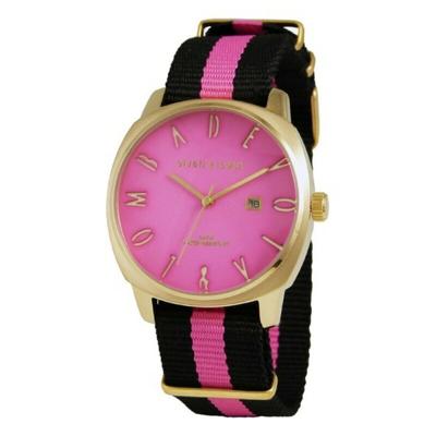 Devota & Lomba DL008MSPBK-PK-02PINK (Ø 42 mm) Heren horloge