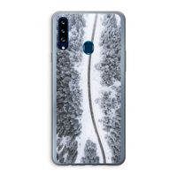 Snøfall: Samsung Galaxy A20s Transparant Hoesje
