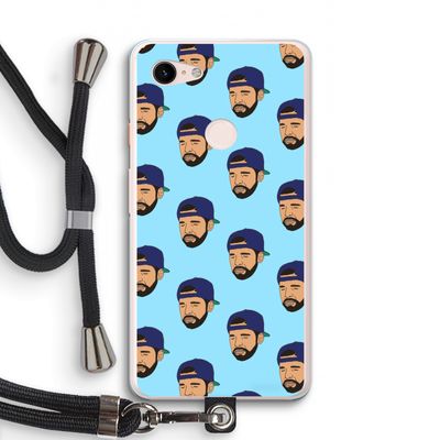 Drake Away: Pixel 3 XL Transparant Hoesje met koord