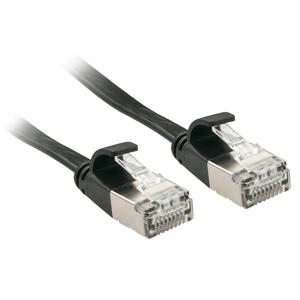 LINDY 47482 RJ45 Netwerkkabel, patchkabel CAT 6A U/FTP 2.00 m Zwart Snagless 1 stuk(s)