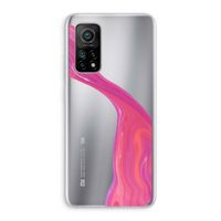 Paarse stroom: Xiaomi Mi 10T 5G Transparant Hoesje
