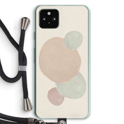 Geo #9: Pixel 5a 5G Transparant Hoesje met koord