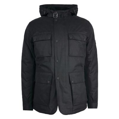 Heren Regenjas Handle Black
