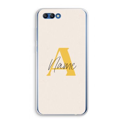 Amber Script: Honor 10 Transparant Hoesje