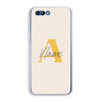 Amber Script: Honor 10 Transparant Hoesje