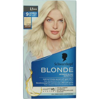 Schwarzkopf Blonde haarverf intensive bond super plus L1++