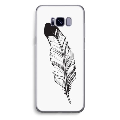 Pluim: Samsung Galaxy S8 Plus Transparant Hoesje