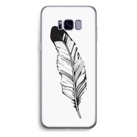 Pluim: Samsung Galaxy S8 Plus Transparant Hoesje
