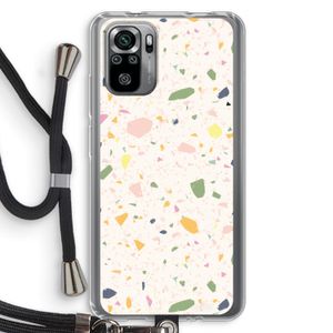 Terrazzo N°21: Xiaomi Redmi Note 10S Transparant Hoesje met koord