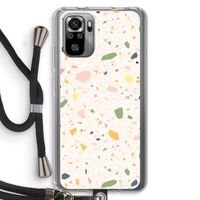 Terrazzo N°21: Xiaomi Redmi Note 10S Transparant Hoesje met koord
