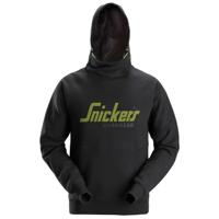 Snickers Workwear 2845 Logo Hoodie zwart maat XXL