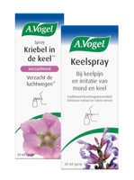 A.Vogel Keelspray 30ML + Spray Kriebel in de Keel 30ML Combiverpakking