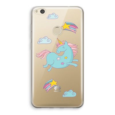 Vliegende eenhoorn: Huawei Ascend P8 Lite (2017) Transparant Hoesje