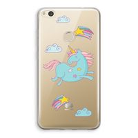 Vliegende eenhoorn: Huawei Ascend P8 Lite (2017) Transparant Hoesje