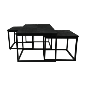 Salontafels Set - Zwart - Mango
