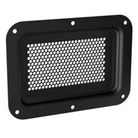 Penn Elcom D2101K-04 ventilatieschotel geperforeerd groot zwart