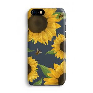 Sunflower and bees: Volledig Geprint iPhone 7 Hoesje