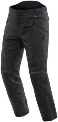 DAINESE Tempest 3 D-Dry Pants, Textiel motorbroek heren, Zwart Lang