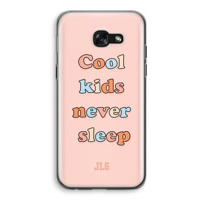 Cool Kids Never Sleep: Samsung Galaxy A5 (2017) Transparant Hoesje