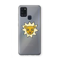 Kleine leeuw: Samsung Galaxy A21s Transparant Hoesje Kleine leeuw: Samsung Galaxy A21s Transparant Hoesje