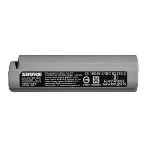 Shure SB904 oplaadbare lithium ion GLXD+ accu