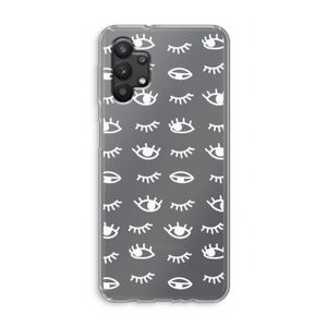Eye pattern #3: Samsung Galaxy A32 5G Transparant Hoesje