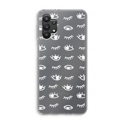 Eye pattern #3: Samsung Galaxy A32 5G Transparant Hoesje