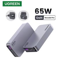 UGREEN Nexode Pro Laadadapter 65 W USB-C bus, USB-C bus, USB-A-bus Grijs Binnen