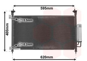 Condensor, airconditioning 25005213