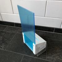 Visitekaartbox met A4 kaarthouder