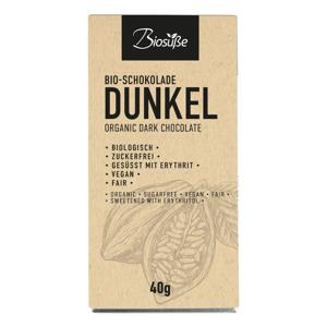 Biosüße Bio Chocoladereep Puur (40 gr)