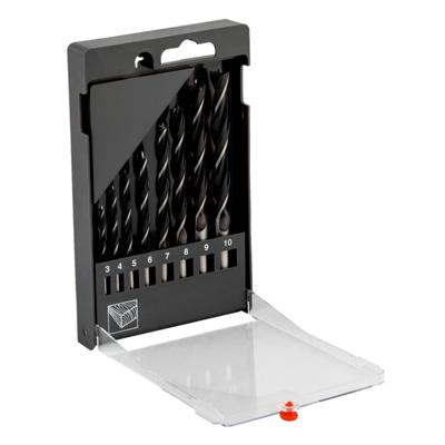 Bahco spiraalborenset hout - 8 delig - 3-10 mm - 9646-SET-8