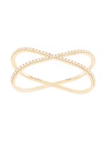 ALINKA 18kt yellow gold KATIA DUO two-finger diamond ring - Or