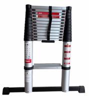 4tecx Telescoopladder 3,8m - 13 tredes + stabiliteitsbalk 4tecx Telescoopladder 3,8m - 13 tredes + stabiliteitsbalk