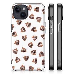 Back Case voor iPhone 15 Plus Poep Emojis