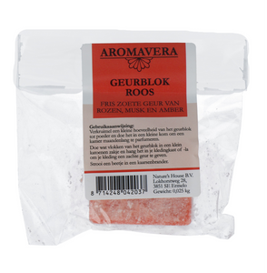 Aroma Vera Geurblok Roos