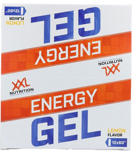Xxl NutritionEnergy Gel Lemon Flavor 12 Pack