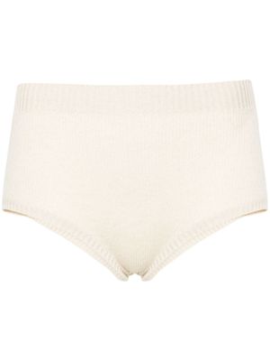 Alanui short nervuré à taille haute - Tons neutres
