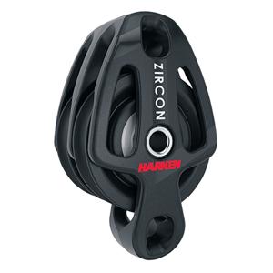 Harken 40mm Zircon 2-schijfsblok Met Hondsvot Default